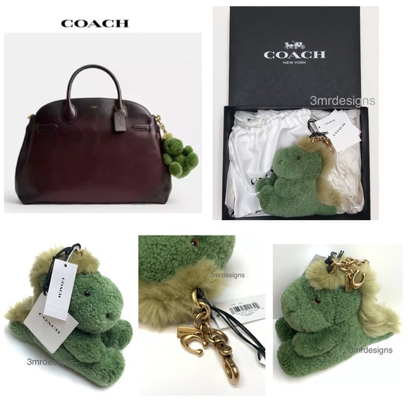 Coach Handbags - NWT COACH Shearling Rexy Fall 2025 Runway Limited Edition Keychain/Bag Charm